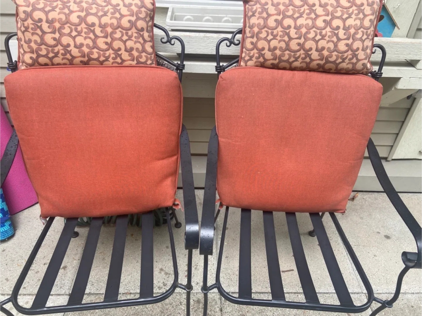 Patio Chairs with Cushions (Set of 2) image indicator(3)