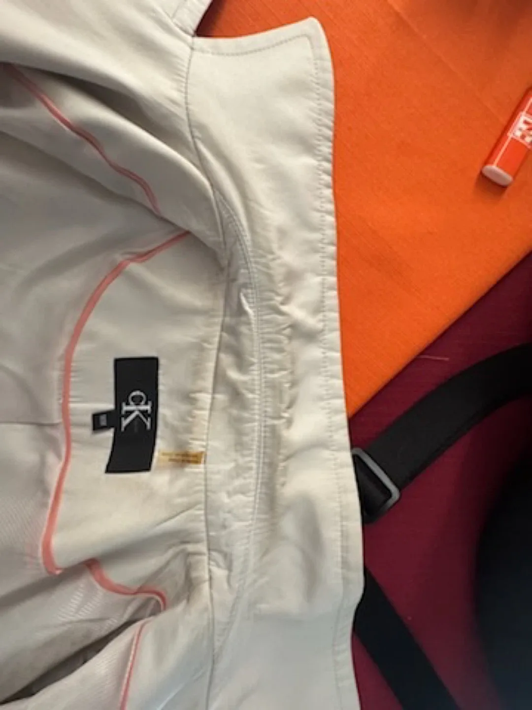 Calvin Klein Beige Trench Coat image indicator(5)