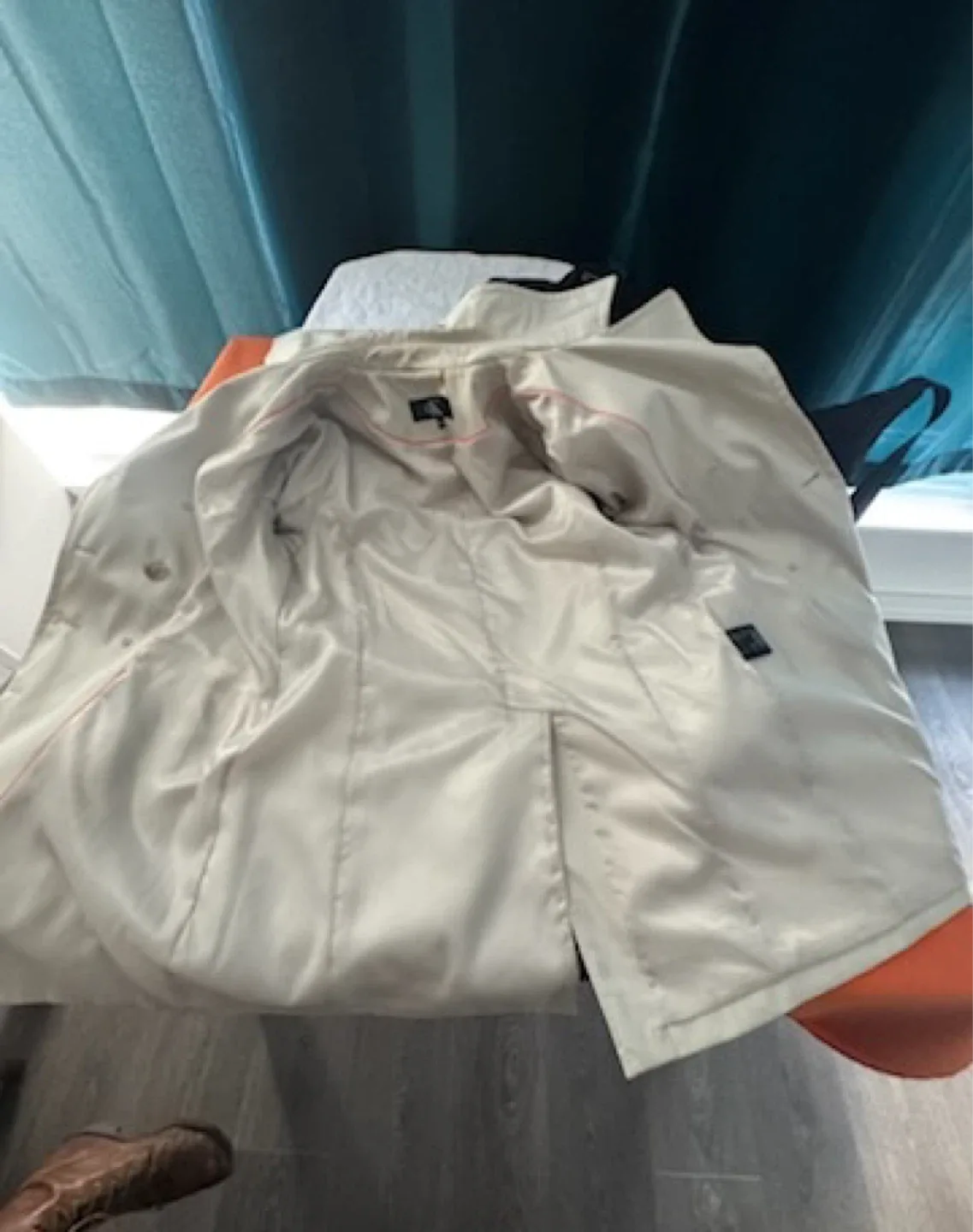 Calvin Klein Beige Trench Coat image indicator(4)