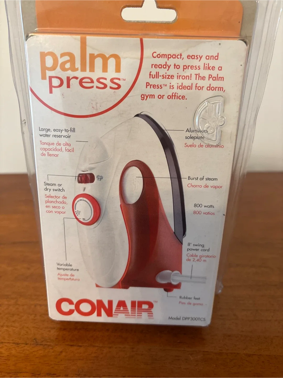 New Conair Palm Press Travel Iron image indicator(3)