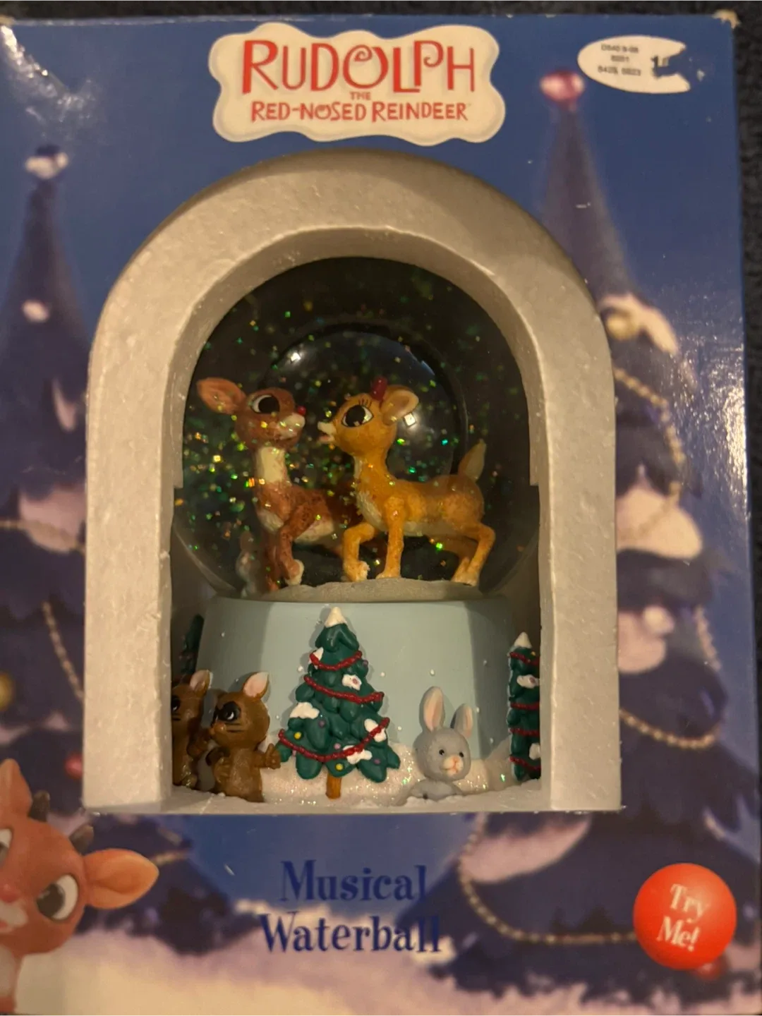 Rudolph the Red-Nosed Reindeer Musical Waterball thumbnail