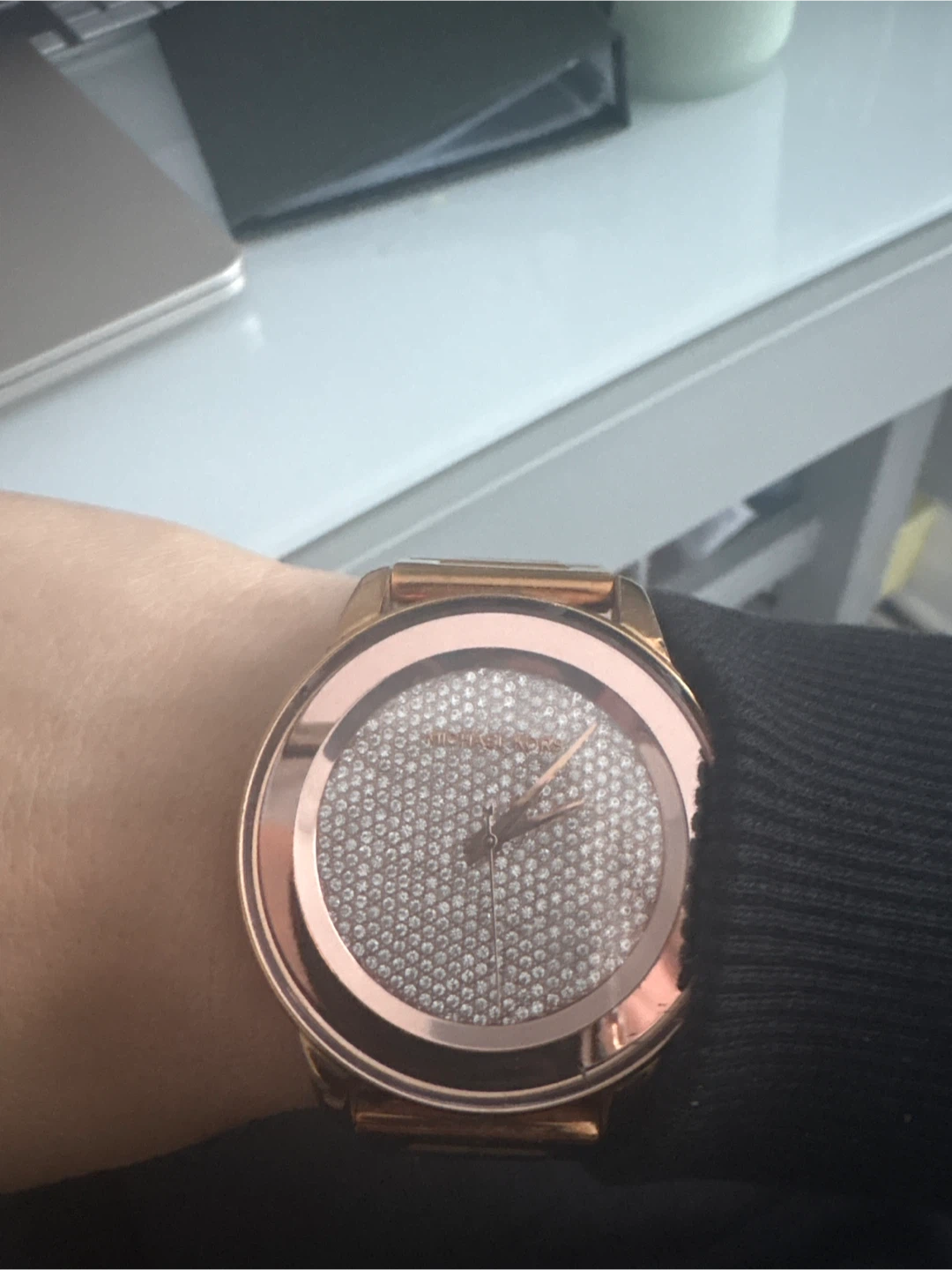 Michael kors  rose  gold watch