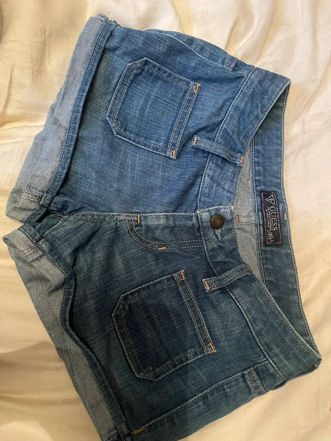 Y2K Guess Denim Shorts - Size 26 thumbnail