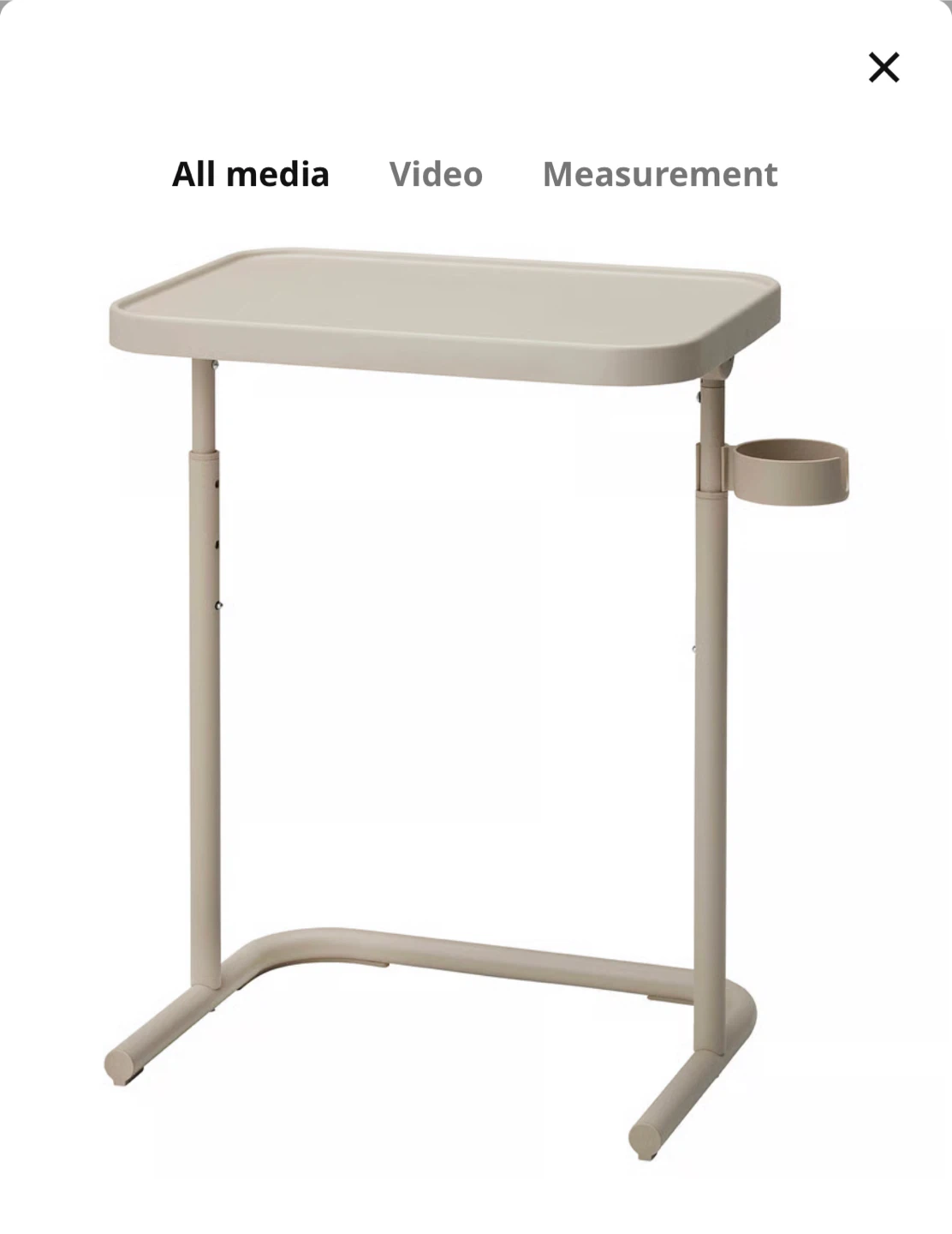 IKEA Adjustable Laptop Table - photo 3