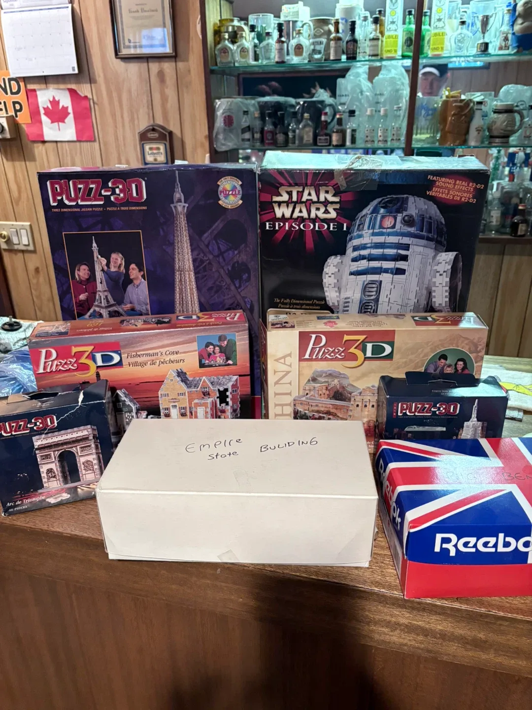 8 3 d puzzles including Star Wars Episode I R2-D2 Puzz 3D thumbnail