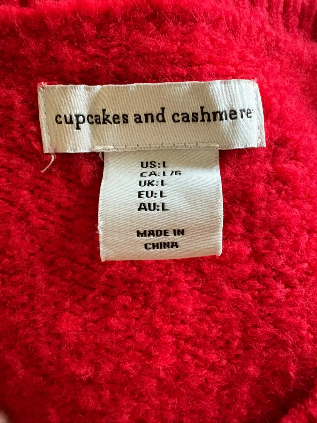 🥕 Cupcake and Cashmere Amour Sweater - Sz L image indicator(4)