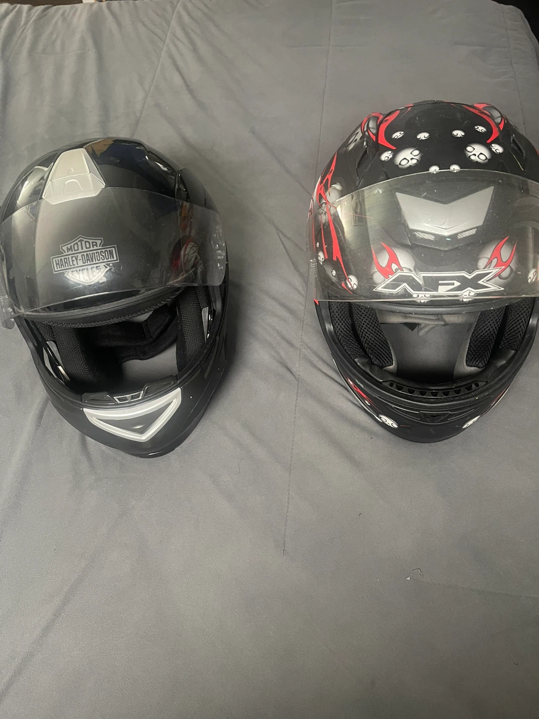 Two Motorcycle Helmets: Harley-Davidson & APX - photo 4