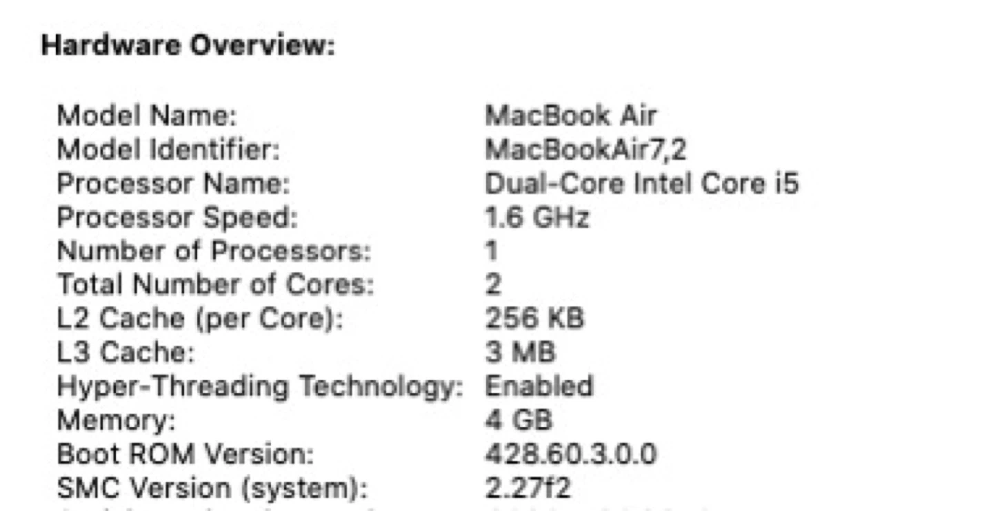 MacBook Air (13-inch, Early 2015) - photo 5
