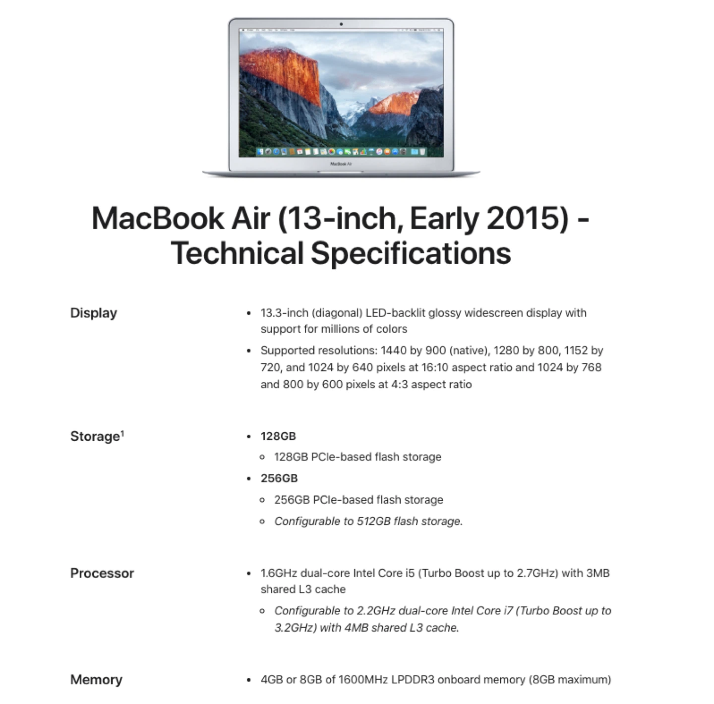 MacBook Air (13-inch, Early 2015) - photo 2