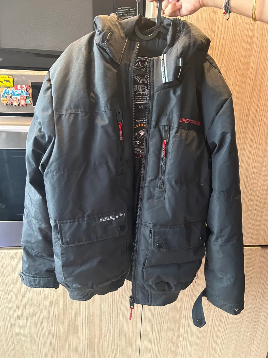 Super Triple Goose Winter Jacket - Size L/G thumbnail