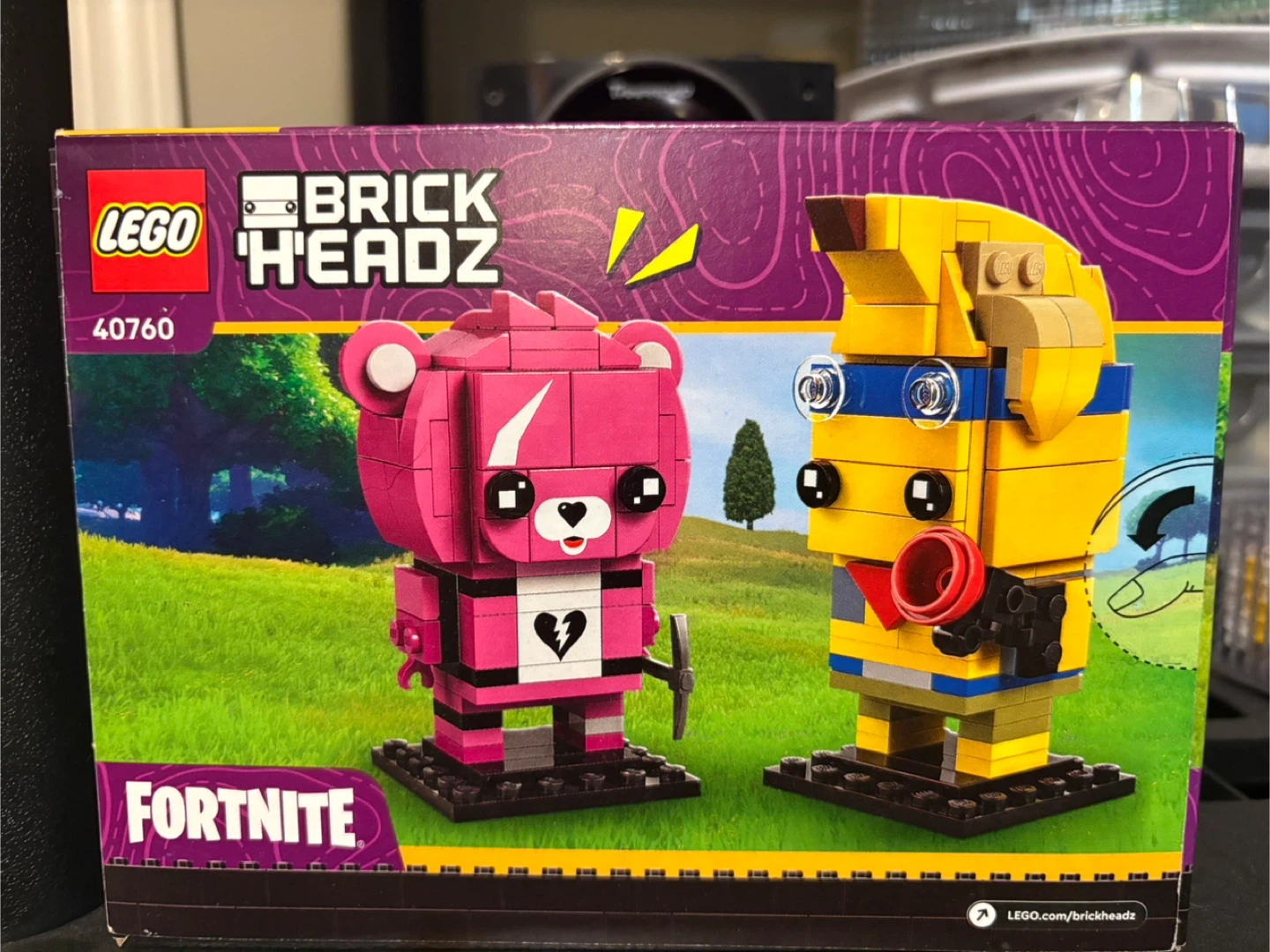 LEGO Brickheadz Fortnite Cuddle Team Leader & Adventure Peely