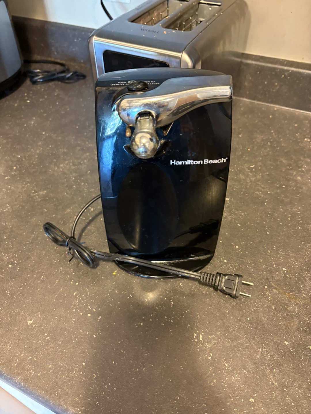 Hamilton Beach SureCut Extra-Tall Can Opener - Black - photo 3