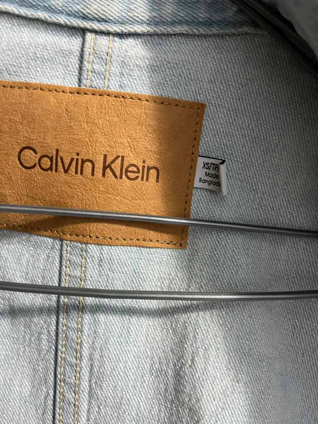 Calvin Klein Denim Jacket - Size XS - photo 4