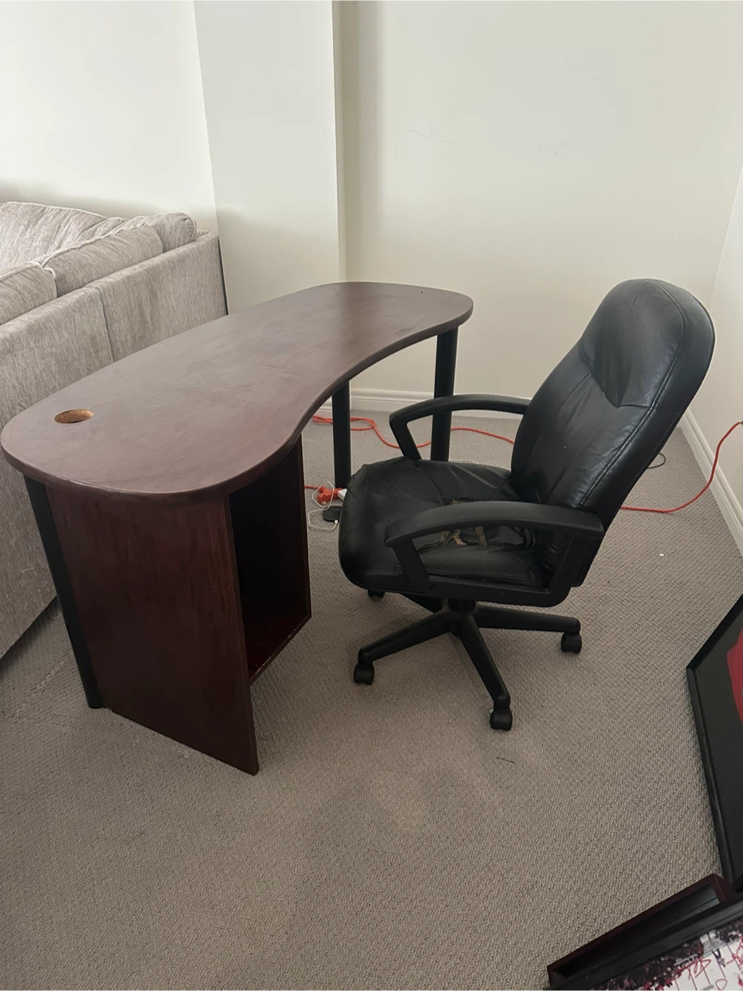 Desk and Office Chair Set