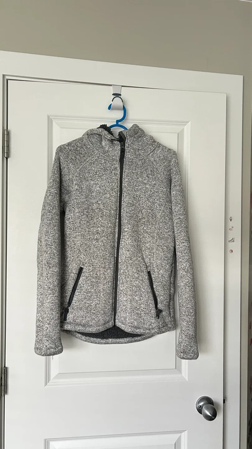 Mountain Warehouse Fleece Zip-Up Jacket, Grey image indicator(2)