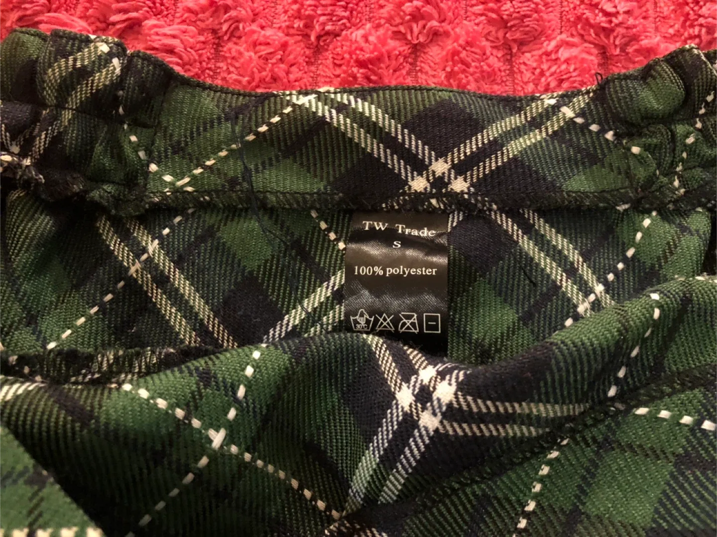 Plaid Mini Skirt image indicator(2)