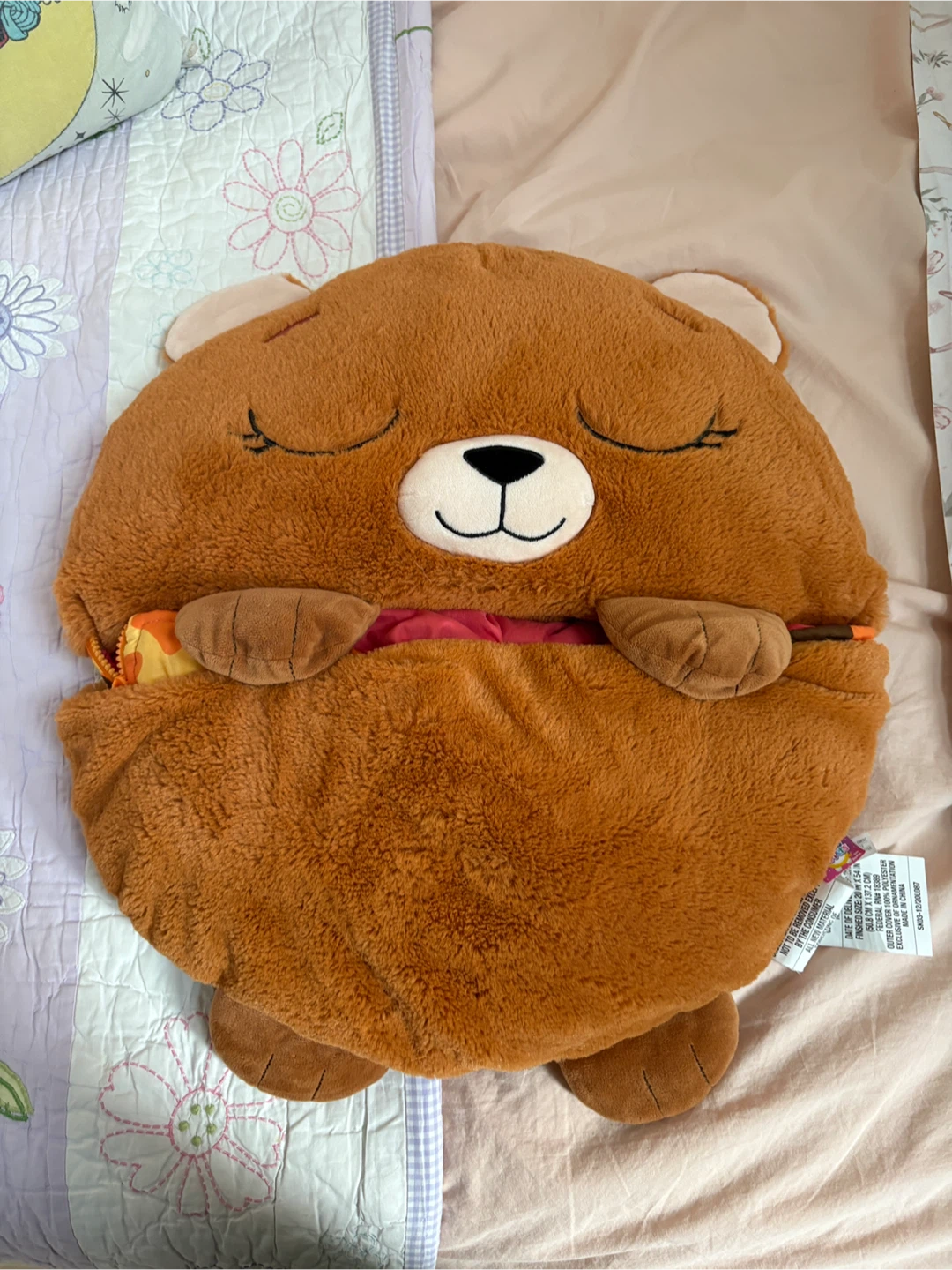 Happy Nappers Bear Sleeping Bag