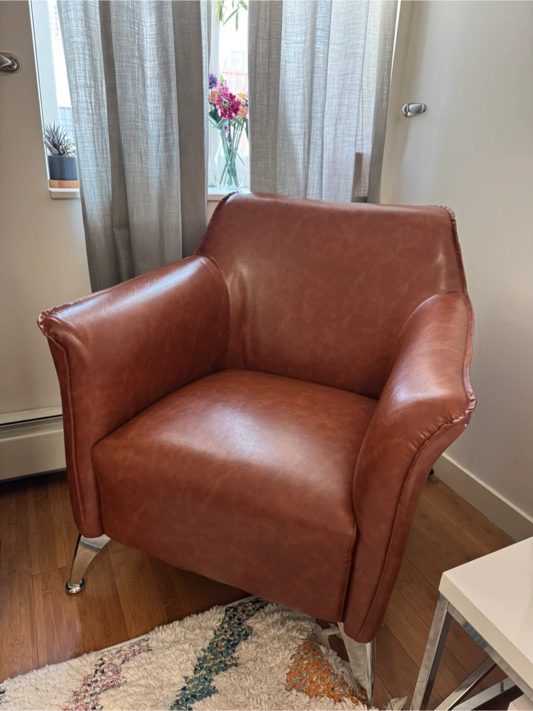 Brown Quinby Armchair - photo 2