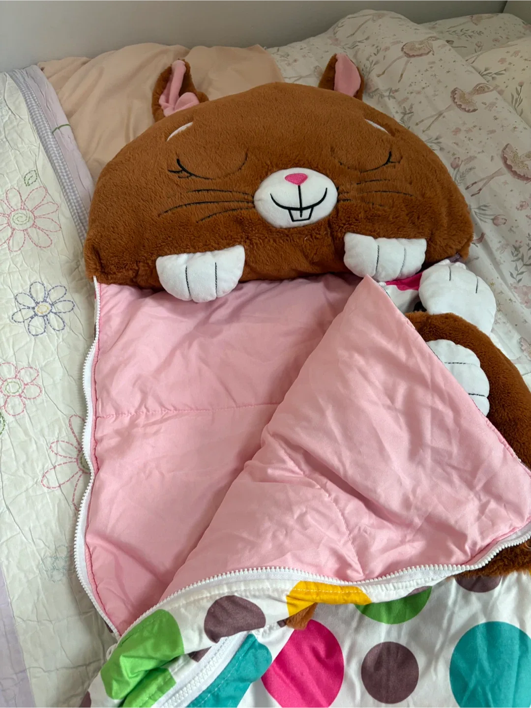 Happy Nappers Rabbit Sleeping Bag image indicator(3)
