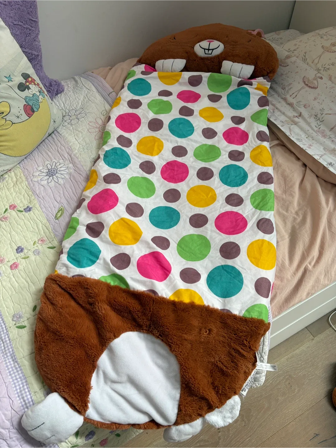 Happy Nappers Rabbit Sleeping Bag image indicator(2)