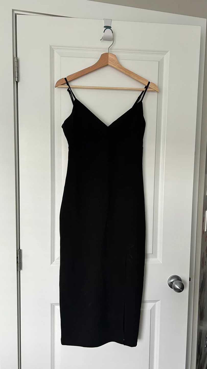 Black Spaghetti Strap Dress