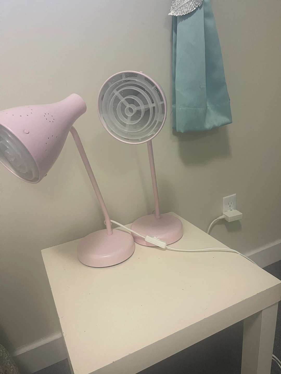 IKEA Pink Desk Lamp Set - photo 3