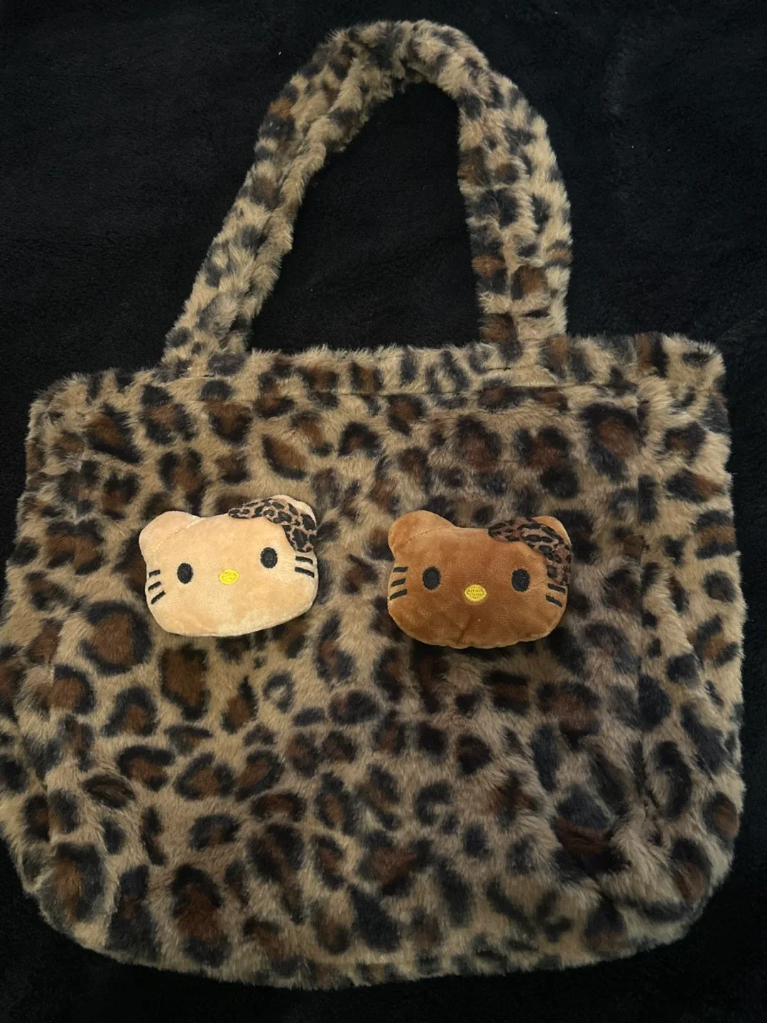 Hello Kitty Leopard Print Tote Bag thumbnail