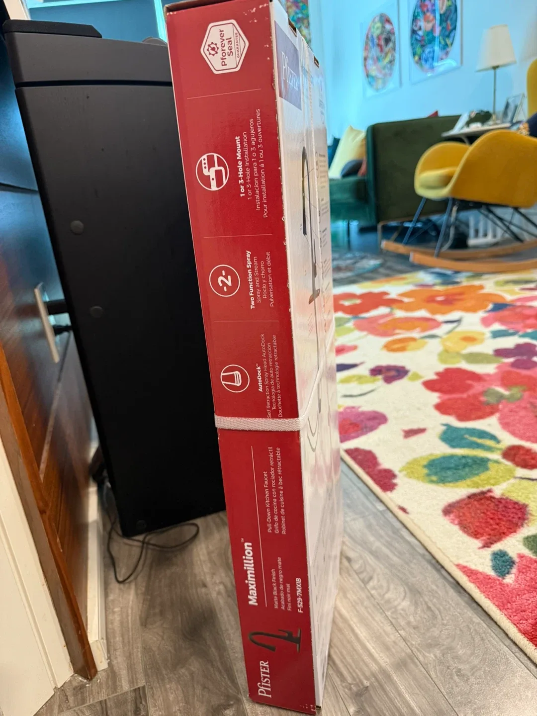 Pfister Maximmilion Matte Black Kitchen Faucet - New image indicator(4)