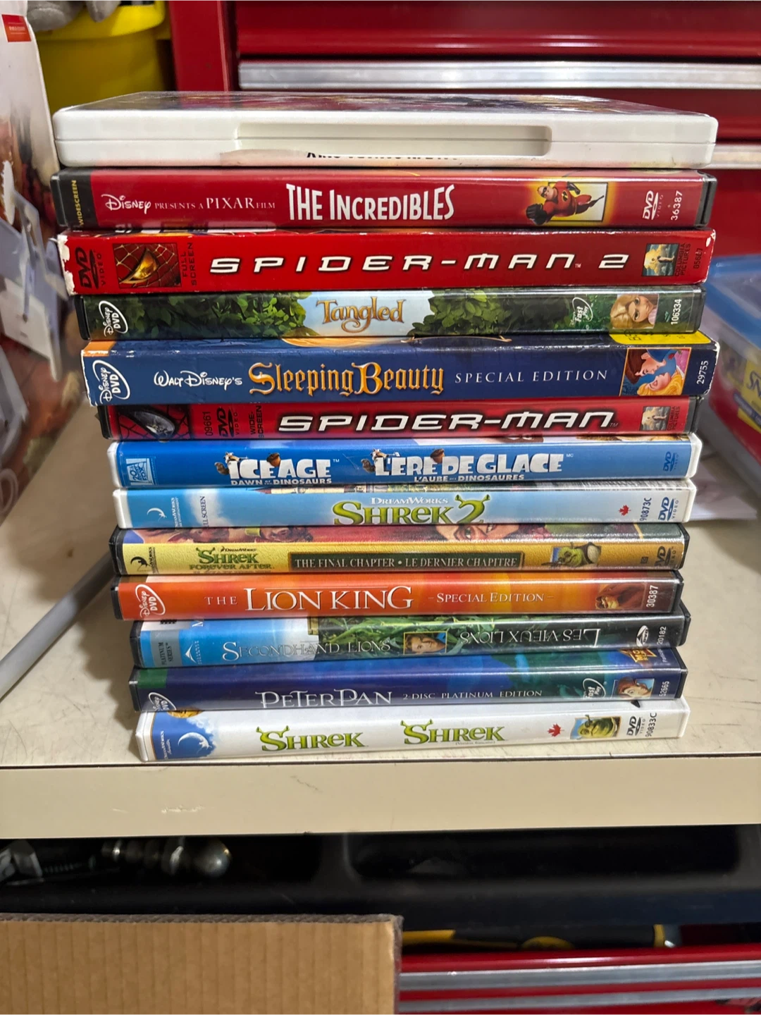 Kids DVDs: Disney, Shrek, Spider-Man & More!