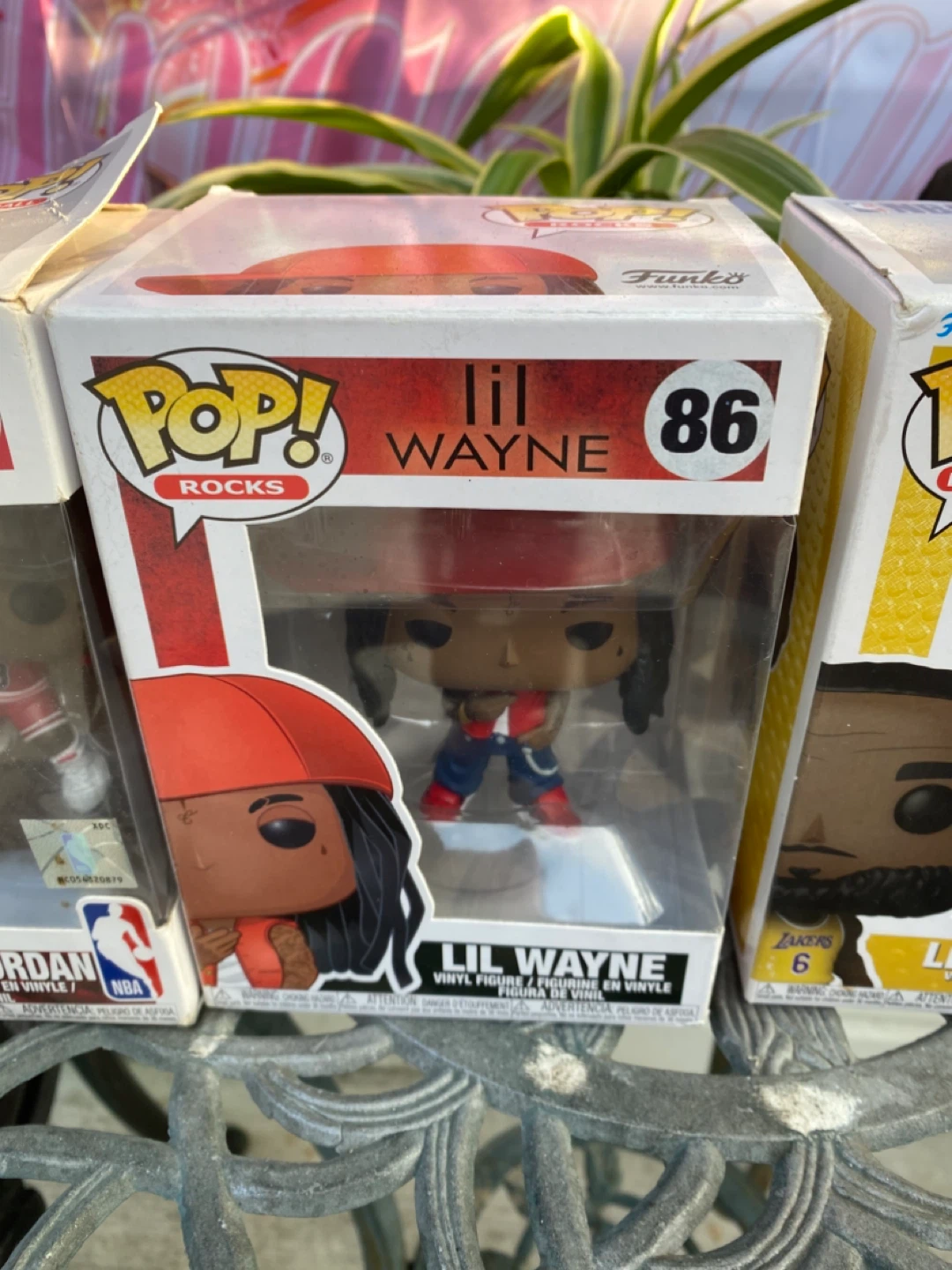 Funko Pop! Basketball Figures - LeBron, Jordan, Lil Wayne - photo 2