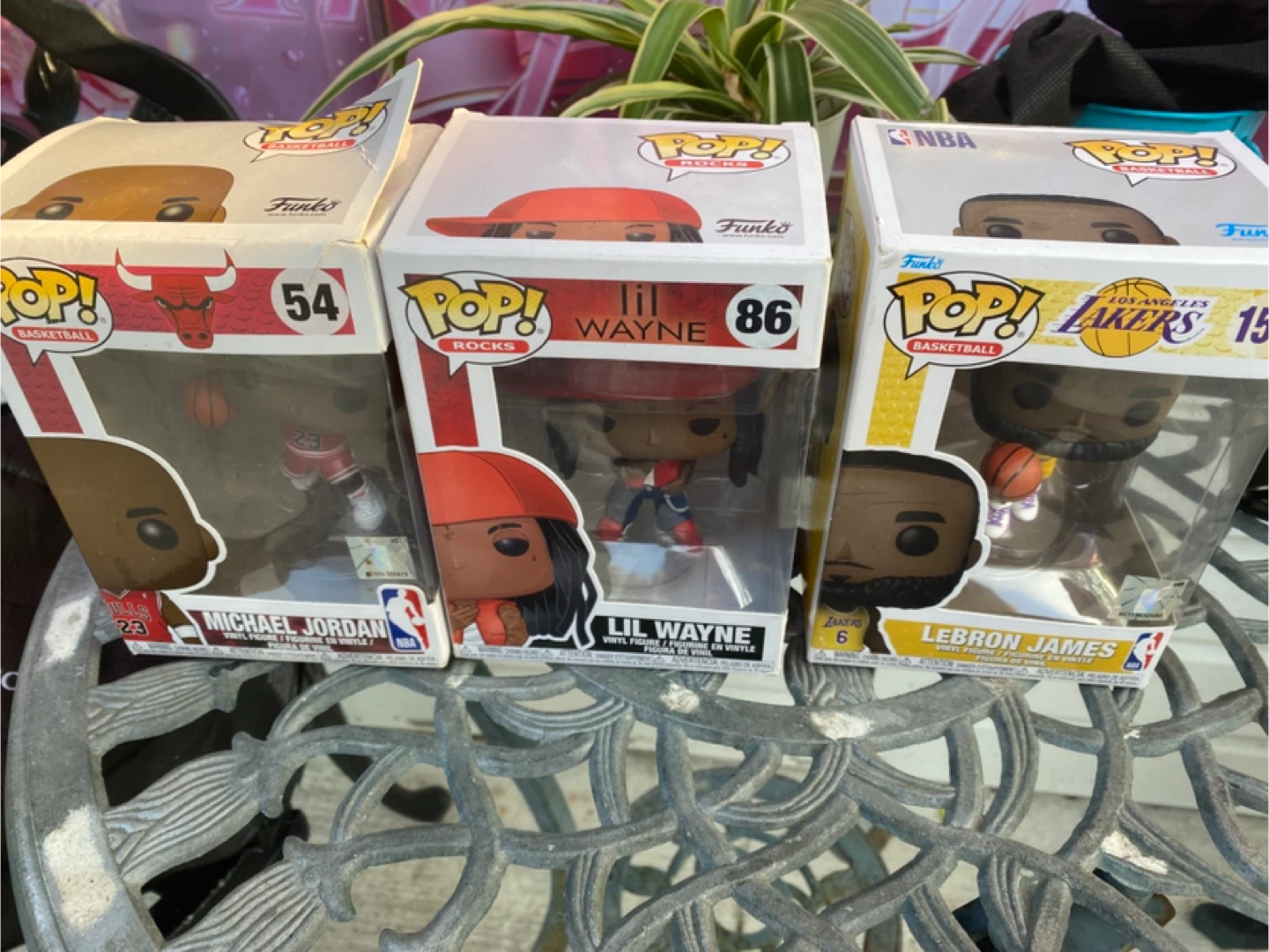 Funko Pop! Basketball Figures - LeBron, Jordan, Lil Wayne