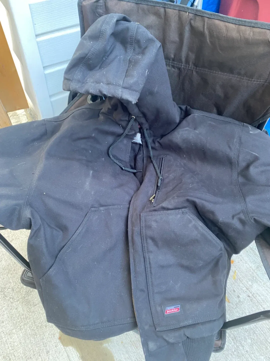 Dickies Black Hooded Jacket thumbnail