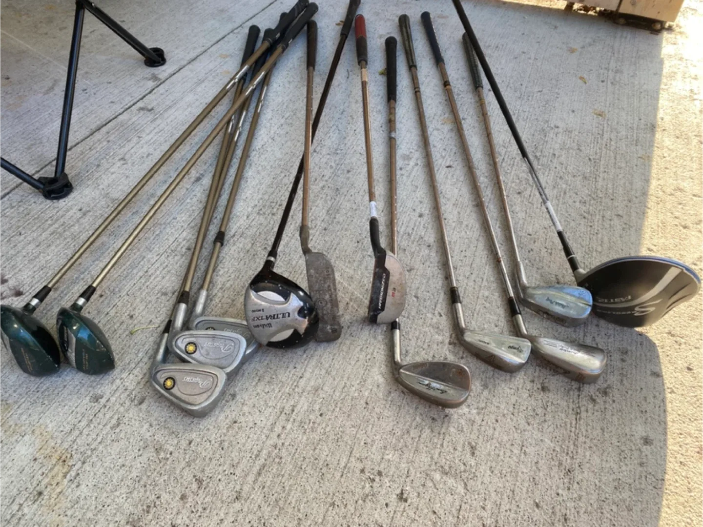 Mixed Golf Club Set 10each - Wilson, Hogan, Dunlop thumbnail