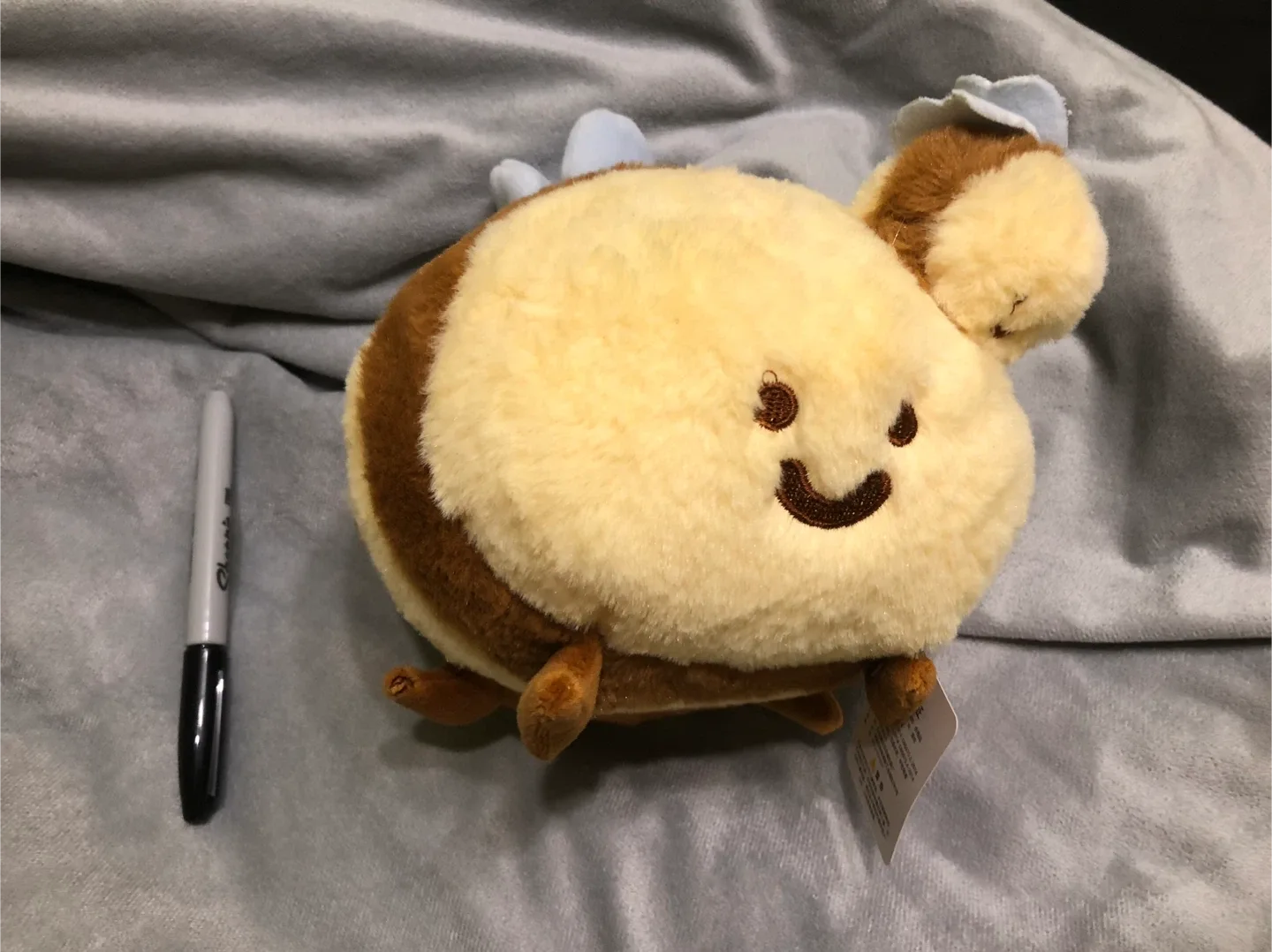 Cute Bee Plushie new with tag image indicator(5)