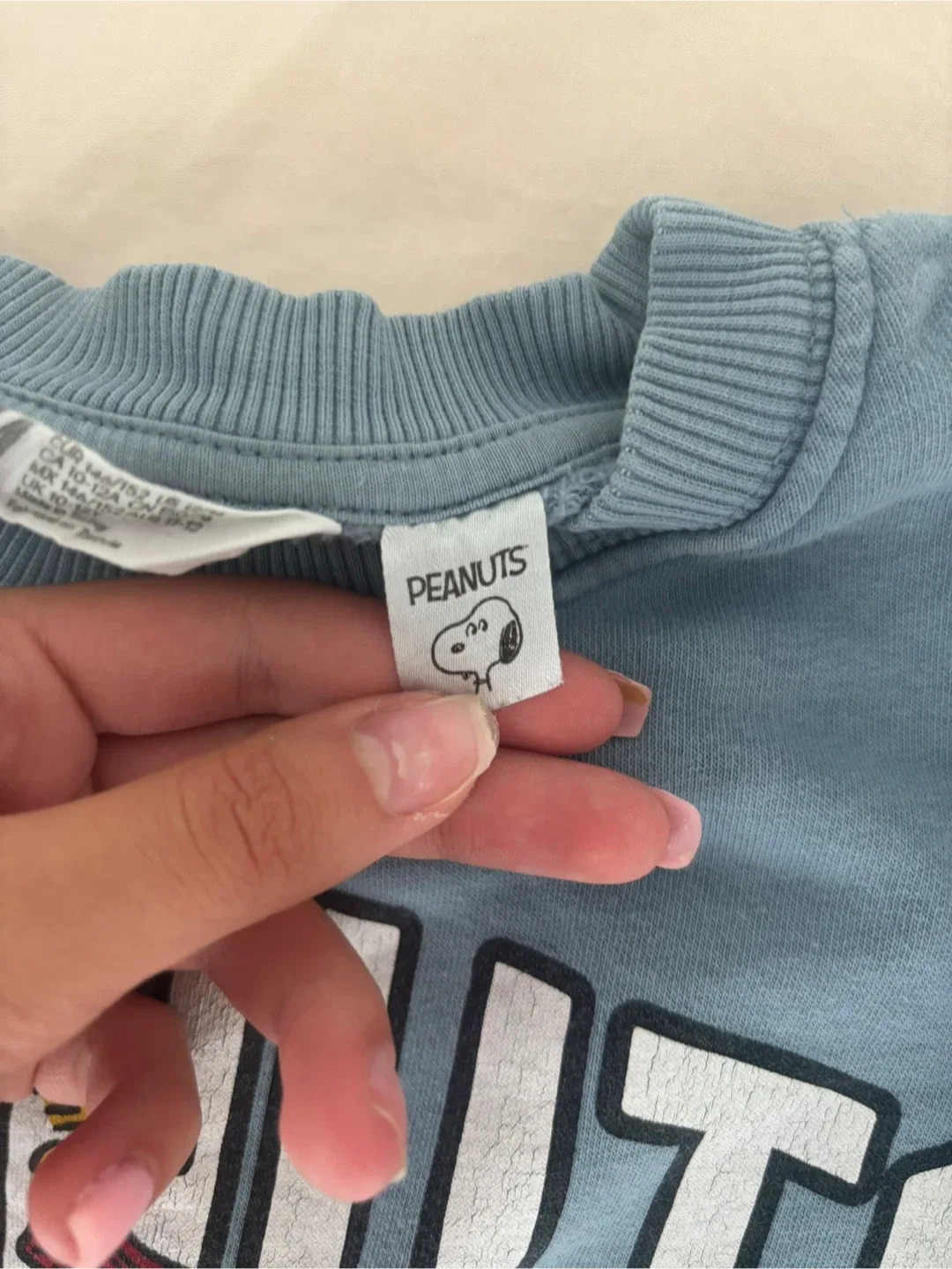 H&M peanuts kids crewneck image indicator(4)