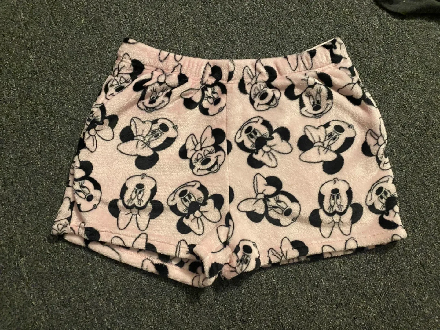 Disney Minnie Mouse Plush Shorts - Size L thumbnail