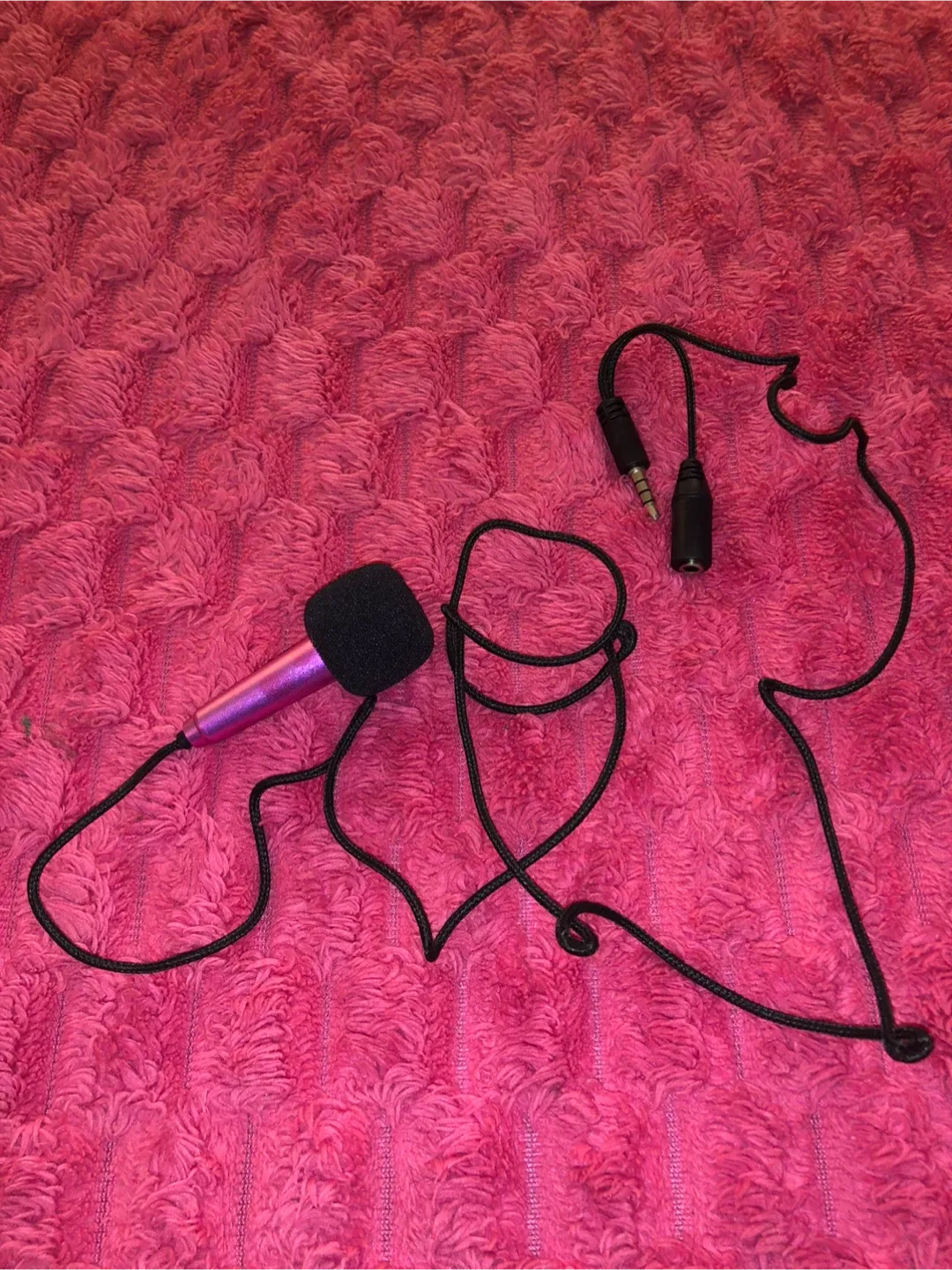 Pink Mini Microphone image indicator(2)