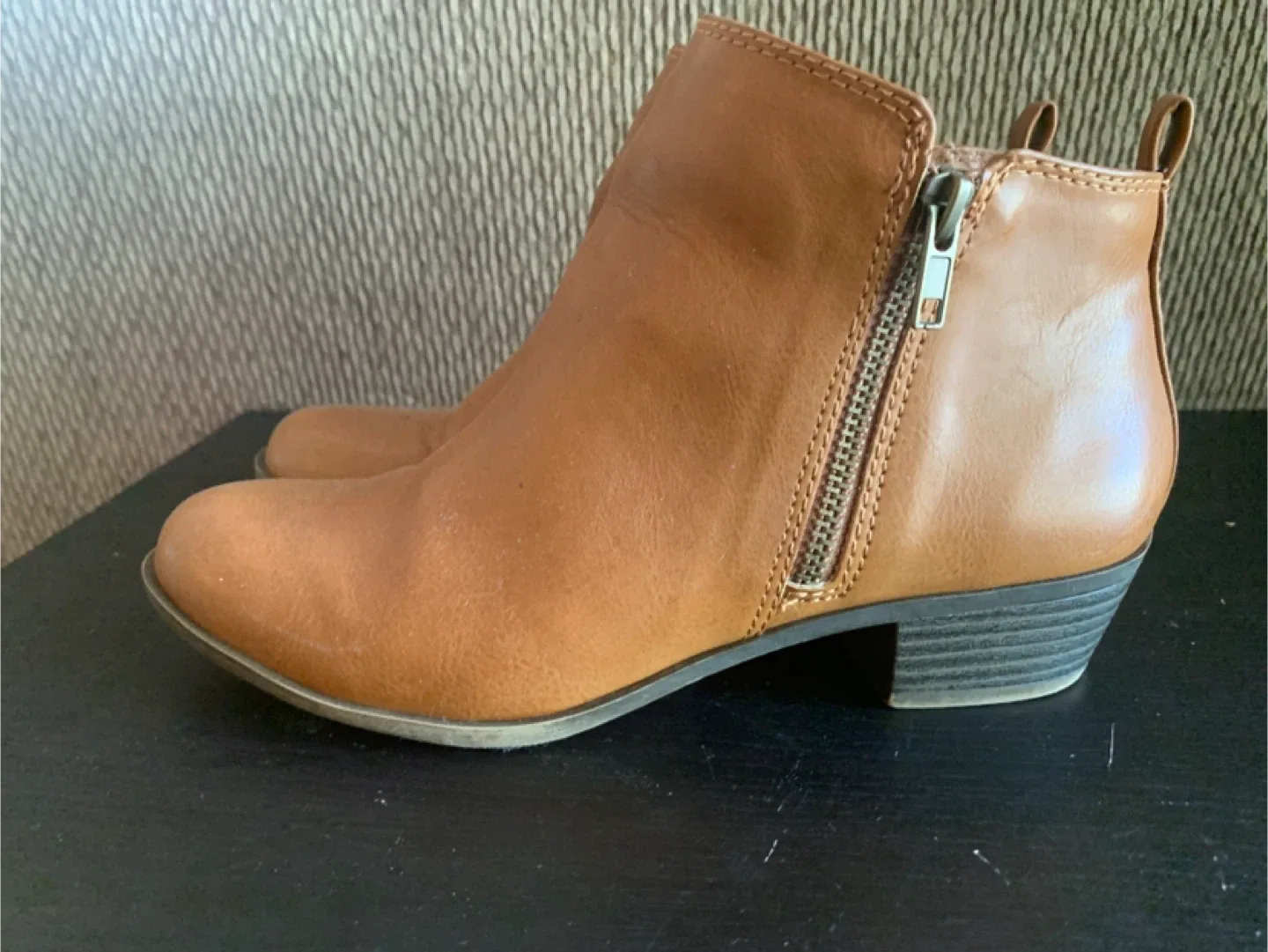 Zigisoho Brown Ankle Boots - Size 6.5 image indicator(3)