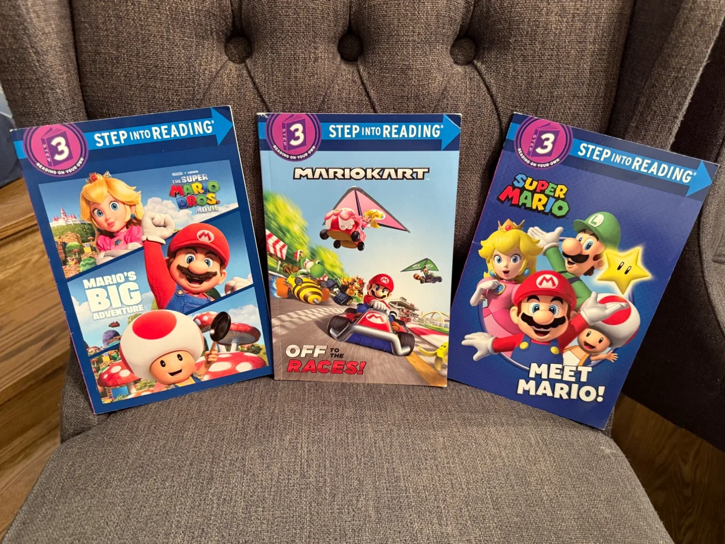 Super Mario Step Into Reading Books thumbnail