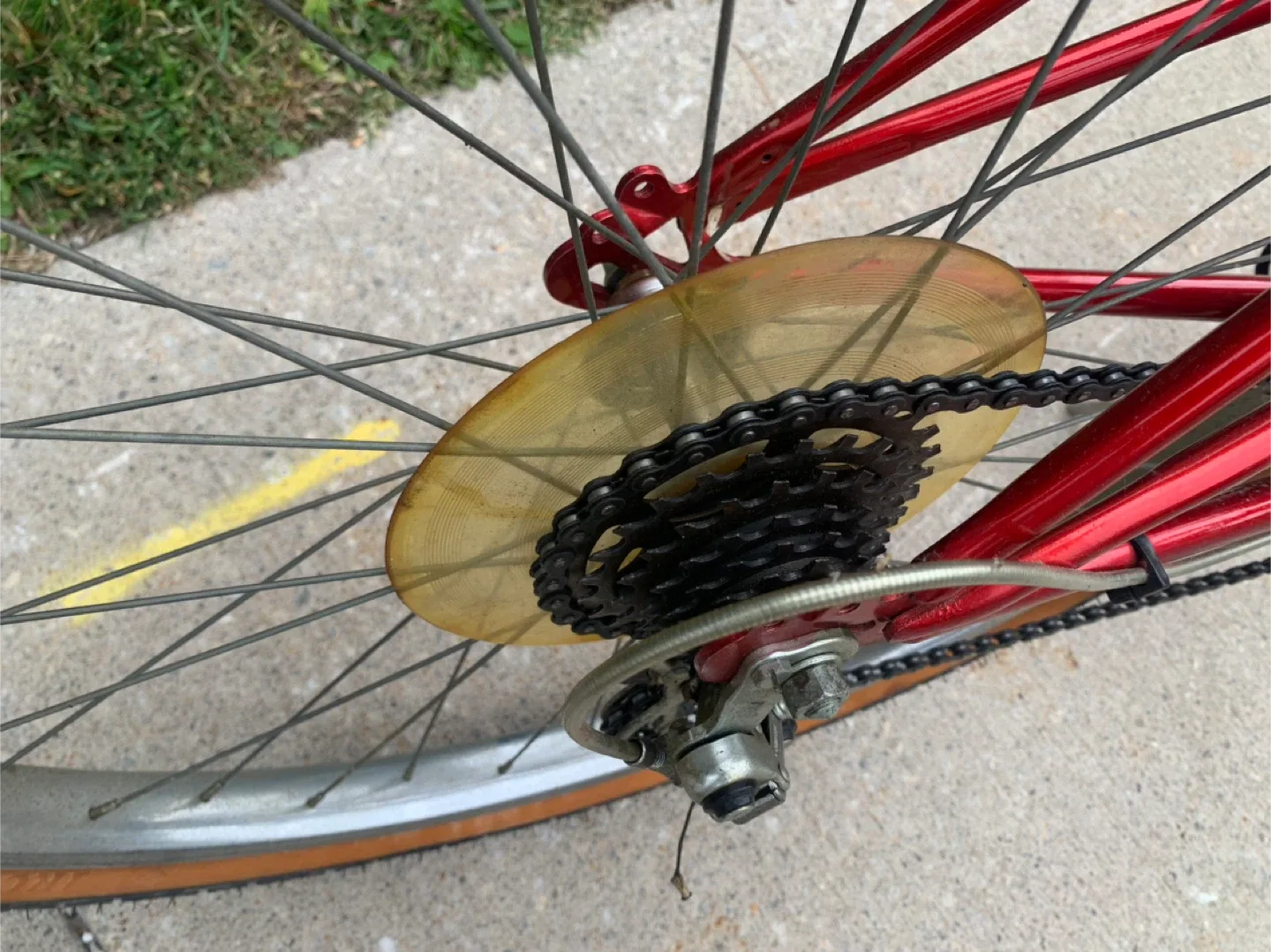 Free Spirit Vintage Red Bicycle image indicator(3)