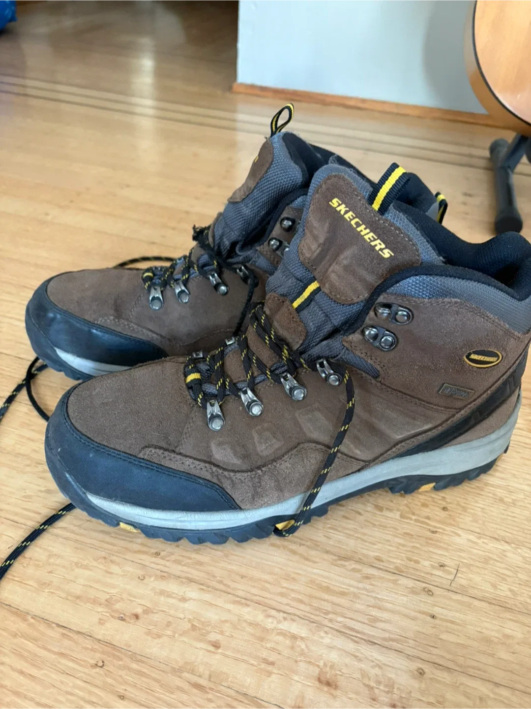 Skechers Relaxed Fit Air-Cooled Hiking Boots - Size 10.5 thumbnail