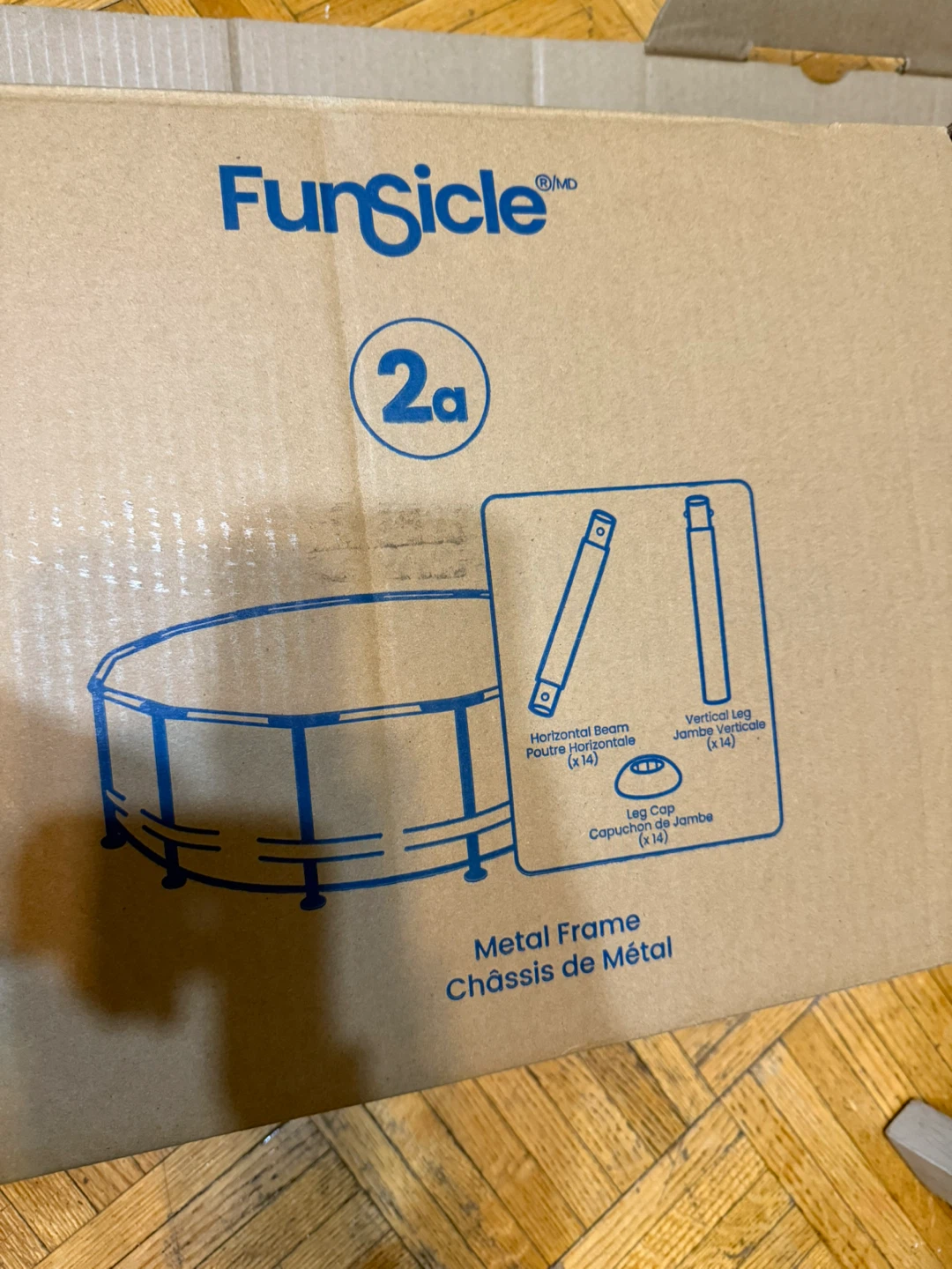 FunSicle Metal Frame Pool