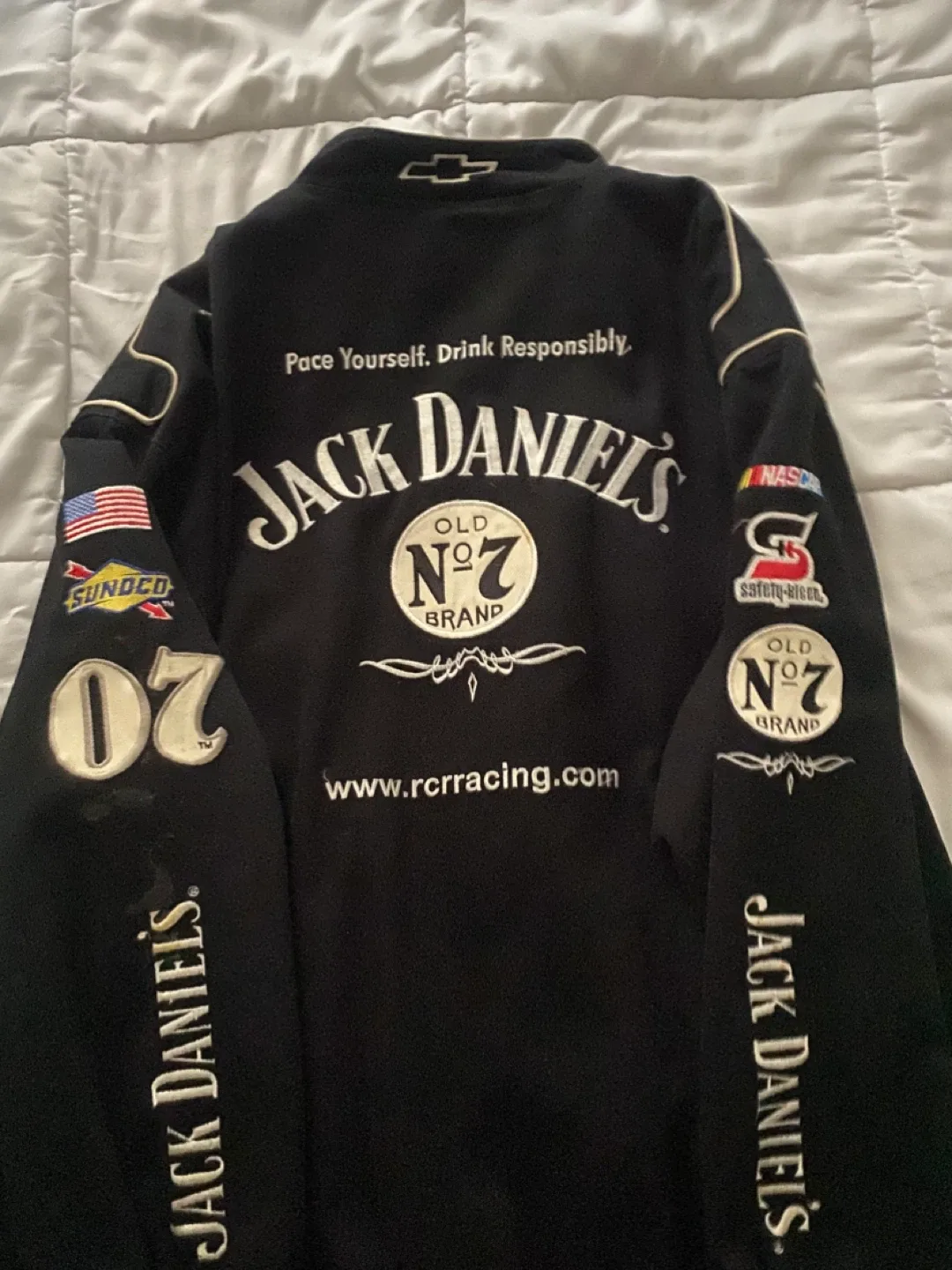 jack daniels nascar racing jacket thumbnail
