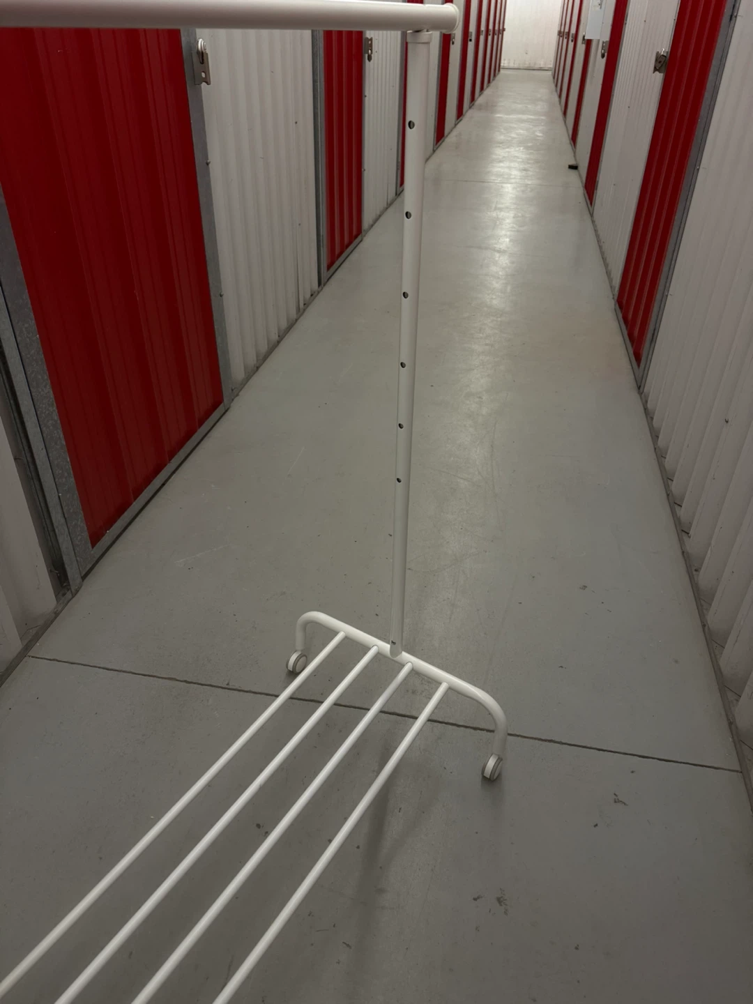 White Clothes Rack