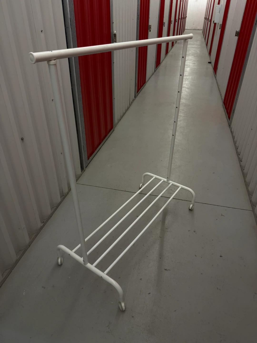 White Clothes Rack - photo 3