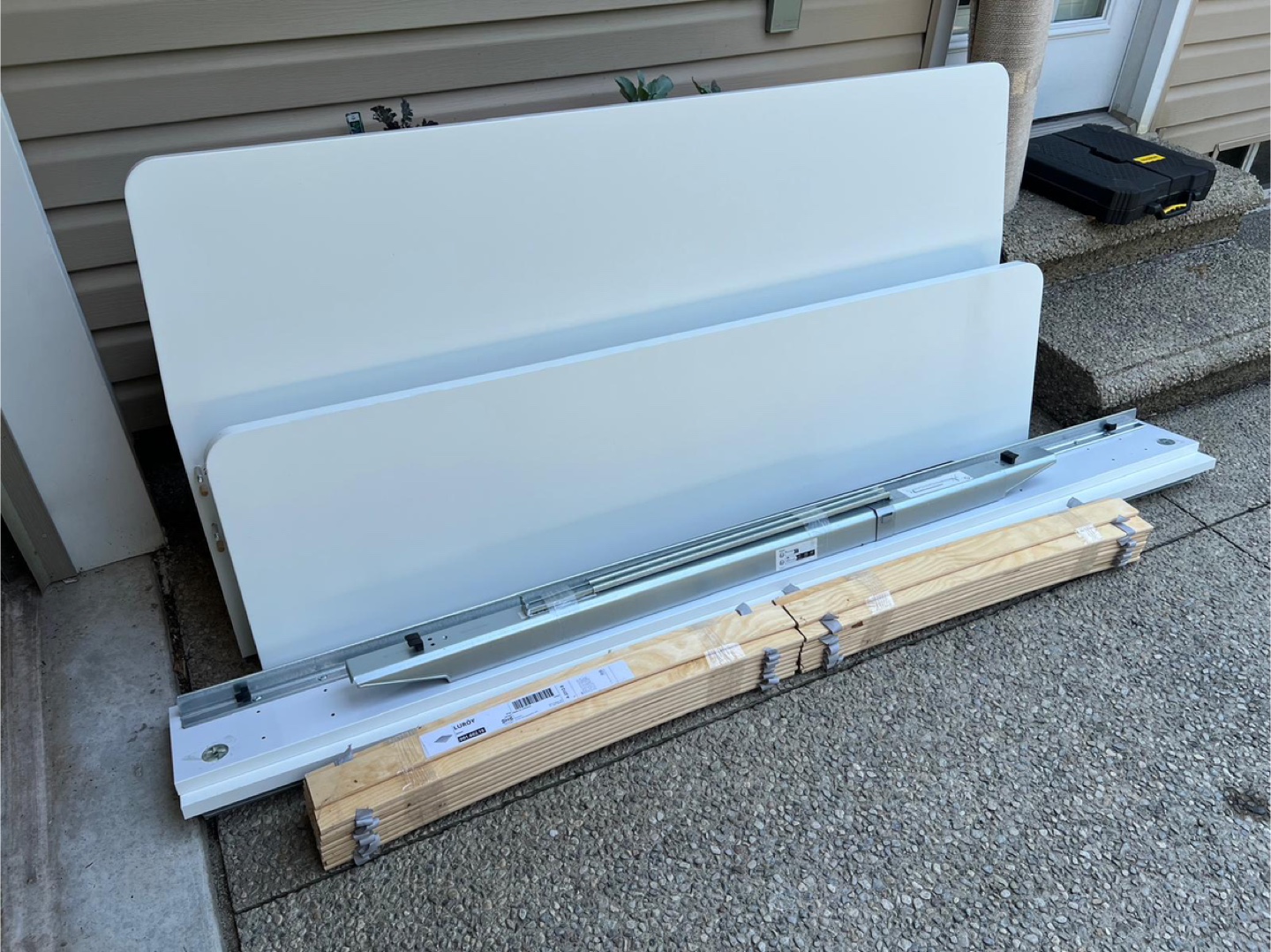 IKEA Luröy Bed frame Queen size