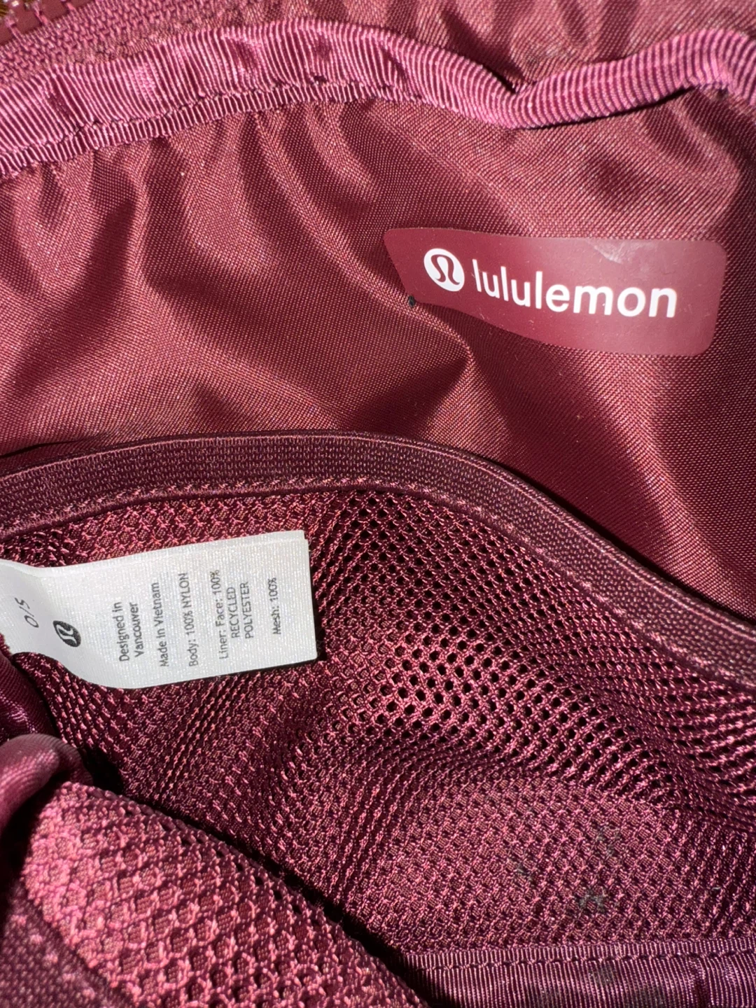 Lululemon Belt Bag - Maroon - photo 2