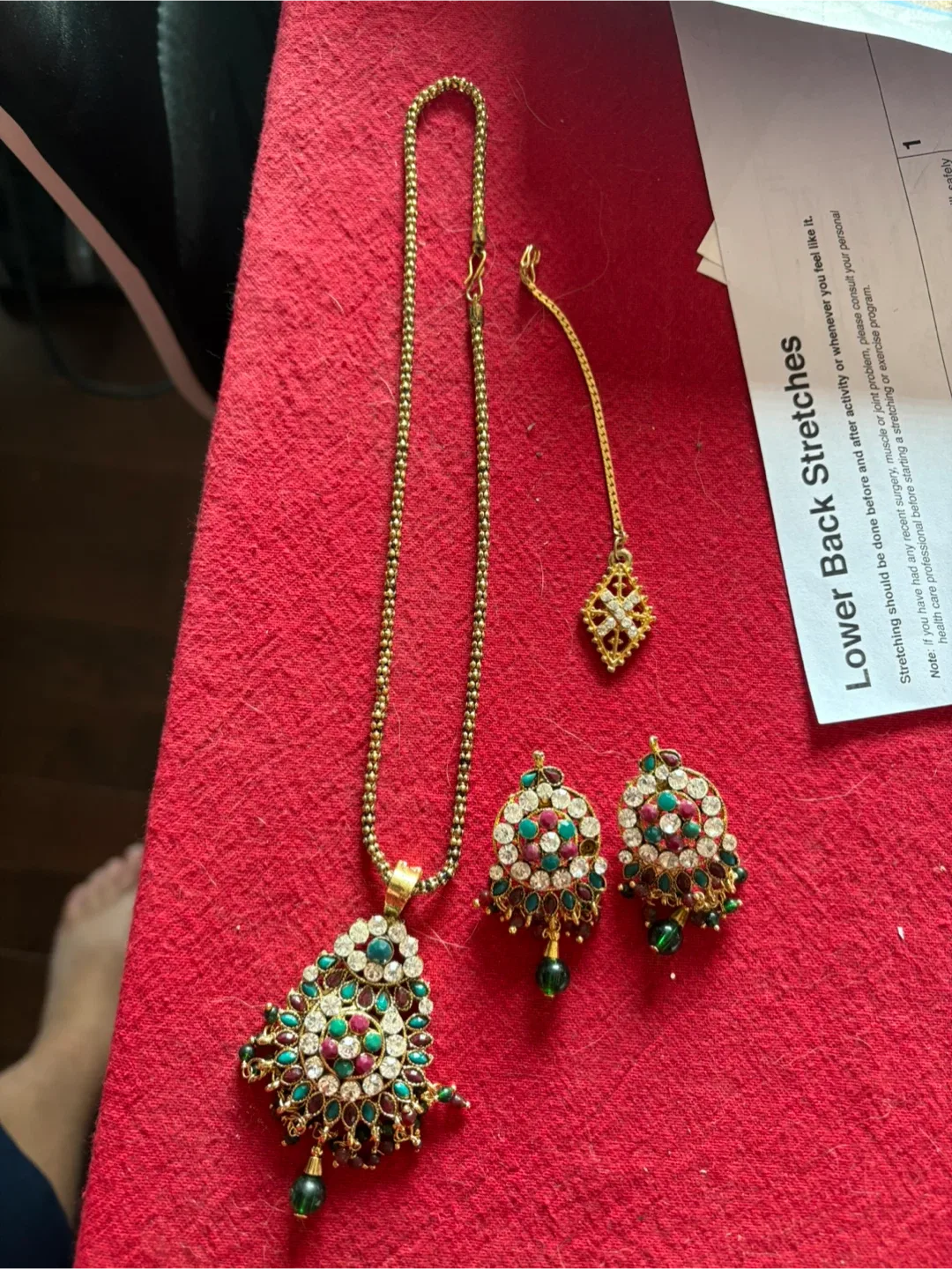 Indian Jewellery Set thumbnail