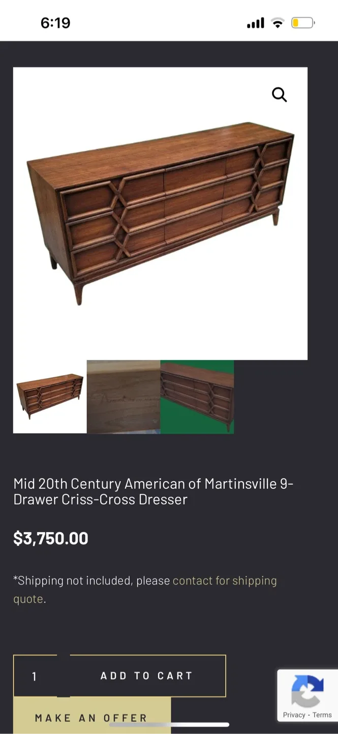 American of Martinsville Dresser image indicator(9)