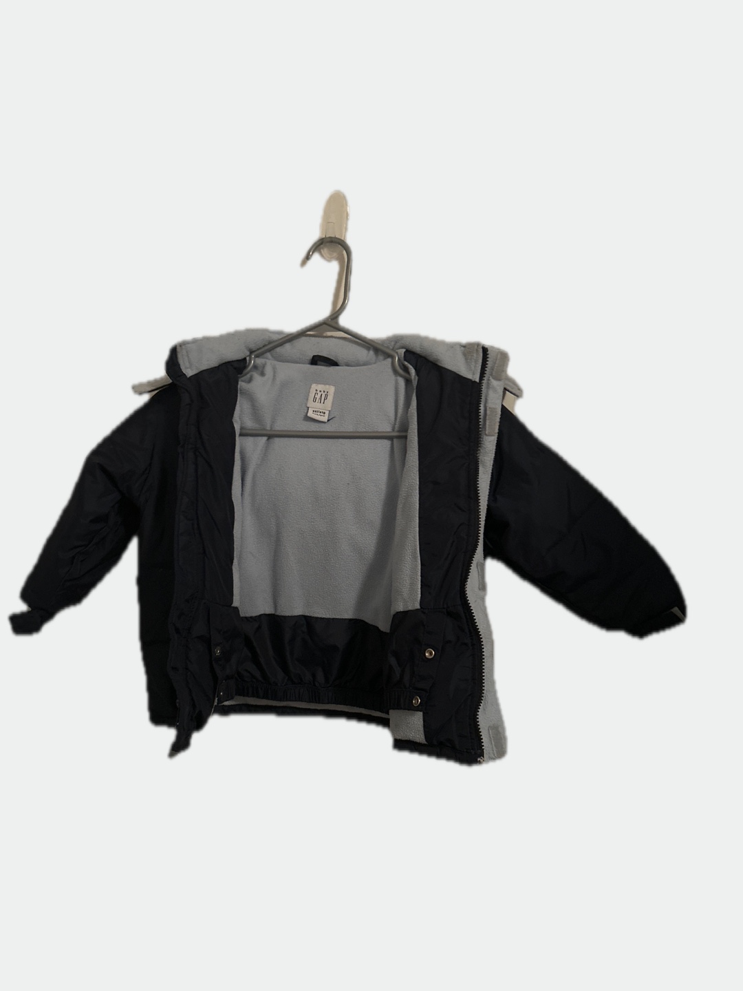 Baby GAP Black Puffer Jacket - Size 4 Years